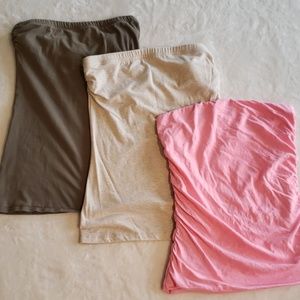 Set of 3 Tube Tops